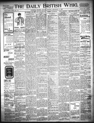 Daily British Whig (1850), 14 Sep 1896