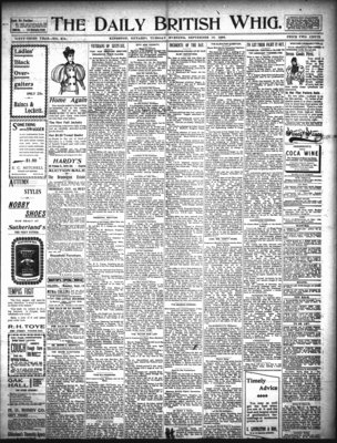 Daily British Whig (1850), 15 Sep 1896