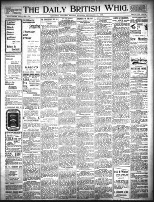 Daily British Whig (1850), 21 Sep 1896