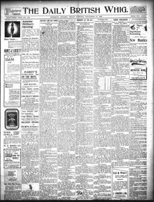 Daily British Whig (1850), 25 Sep 1896