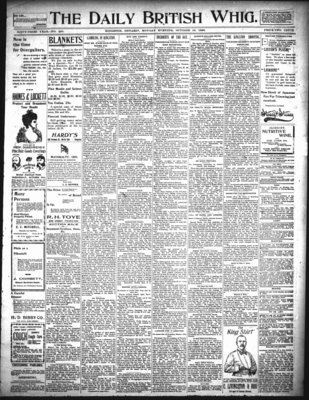 Daily British Whig (1850), 19 Oct 1896