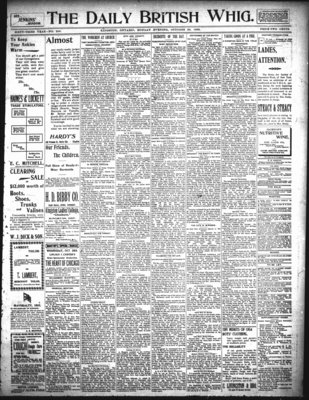 Daily British Whig (1850), 26 Oct 1896