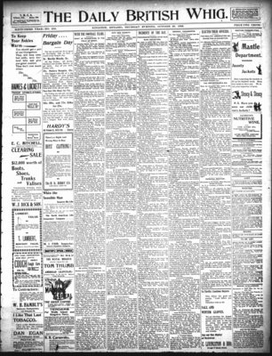 Daily British Whig (1850), 29 Oct 1896