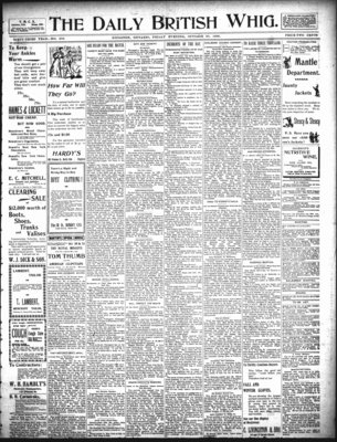 Daily British Whig (1850), 30 Oct 1896