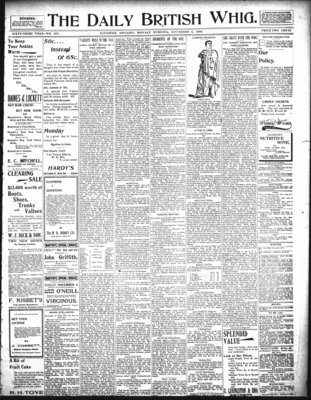 Daily British Whig (1850), 2 Nov 1896