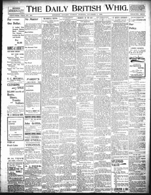 Daily British Whig (1850), 3 Nov 1896