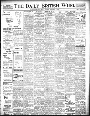 Daily British Whig (1850), 6 Nov 1896