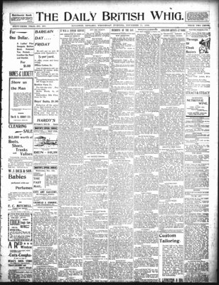 Daily British Whig (1850), 11 Nov 1896