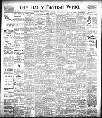 Daily British Whig (1850), 21 Nov 1896