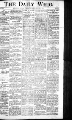 Daily British Whig (1850), 14 Aug 1888