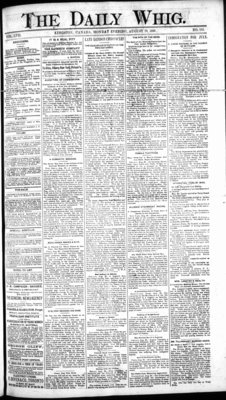 Daily British Whig (1850), 20 Aug 1888