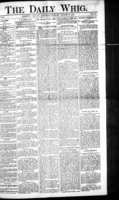 Daily British Whig (1850), 25 Aug 1888