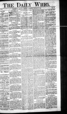 Daily British Whig (1850), 27 Aug 1888