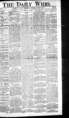 Daily British Whig (1850), 29 Aug 1888