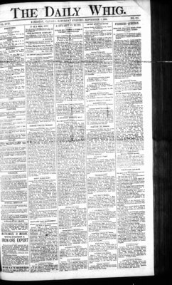 Daily British Whig (1850), 1 Sep 1888