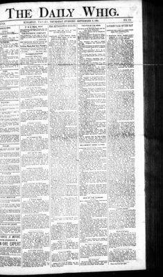 Daily British Whig (1850), 6 Sep 1888