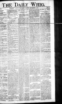 Daily British Whig (1850), 15 Sep 1888