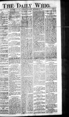 Daily British Whig (1850), 22 Sep 1888