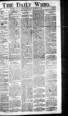 Daily British Whig (1850), 29 Sep 1888