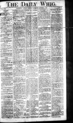 Daily British Whig (1850), 1 Oct 1888