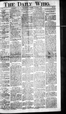 Daily British Whig (1850), 3 Oct 1888