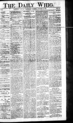 Daily British Whig (1850), 13 Oct 1888