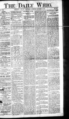 Daily British Whig (1850), 20 Oct 1888