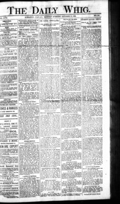 Daily British Whig (1850), 22 Oct 1888