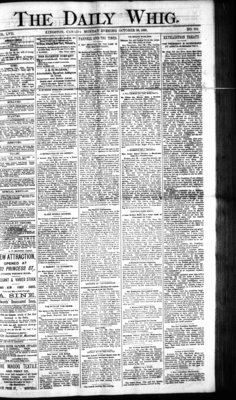 Daily British Whig (1850), 29 Oct 1888