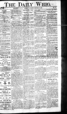 Daily British Whig (1850), 30 Oct 1888