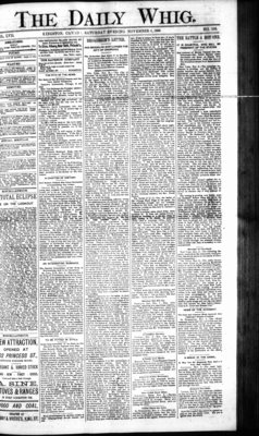 Daily British Whig (1850), 3 Nov 1888