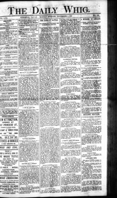 Daily British Whig (1850), 5 Nov 1888