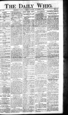 Daily British Whig (1850), 13 Nov 1888