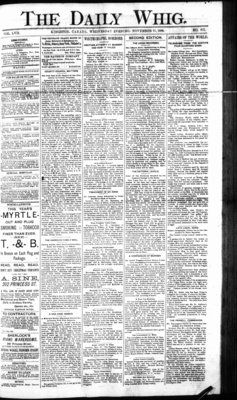 Daily British Whig (1850), 21 Nov 1888