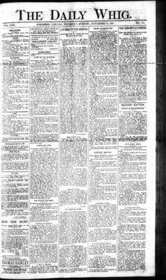 Daily British Whig (1850), 22 Nov 1888