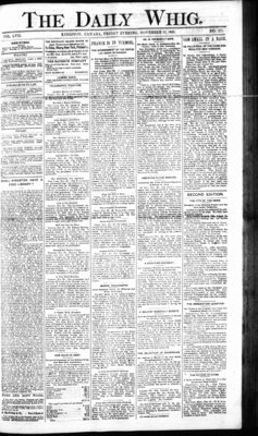 Daily British Whig (1850), 23 Nov 1888