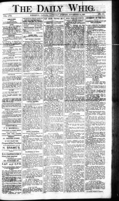 Daily British Whig (1850), 24 Nov 1888