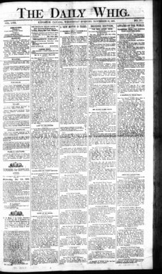 Daily British Whig (1850), 28 Nov 1888