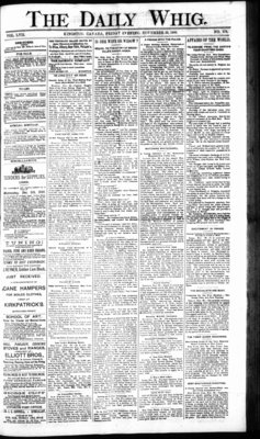 Daily British Whig (1850), 30 Nov 1888