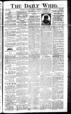 Daily British Whig (1850), 1 Dec 1888