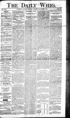 Daily British Whig (1850), 3 Dec 1888