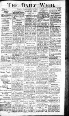 Daily British Whig (1850), 4 Dec 1888