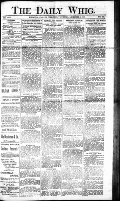 Daily British Whig (1850), 5 Dec 1888