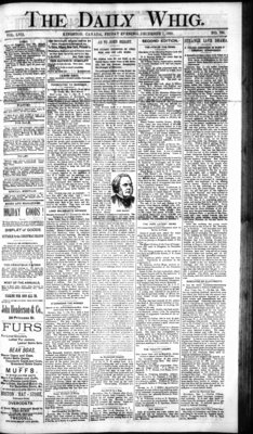 Daily British Whig (1850), 7 Dec 1888