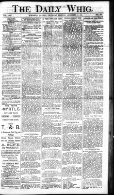 Daily British Whig (1850), 13 Dec 1888