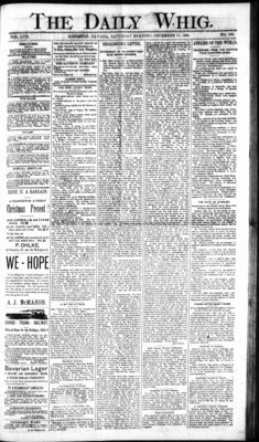 Daily British Whig (1850), 15 Dec 1888