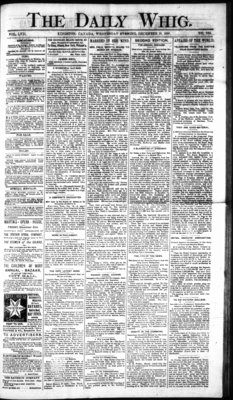 Daily British Whig (1850), 19 Dec 1888