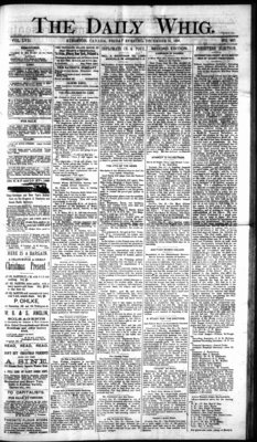 Daily British Whig (1850), 21 Dec 1888