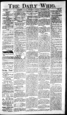 Daily British Whig (1850), 26 Dec 1888