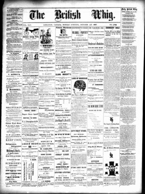 Daily British Whig (1850), 15 Oct 1877